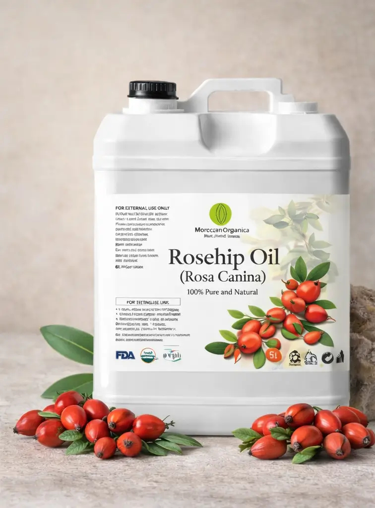 Rosehip Oil 5L – 1.32 Gallon | 100% Pure Cold Pressed thumbnail 2