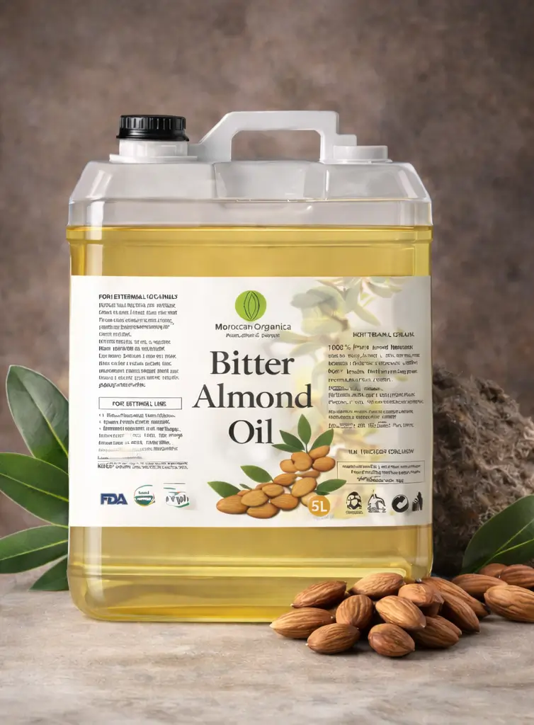 Bitter Almond Oil 5L – 1.32 Gallon | 100% Pure