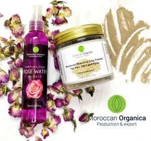 Rhassoul Clay and Rose Water Face Mask