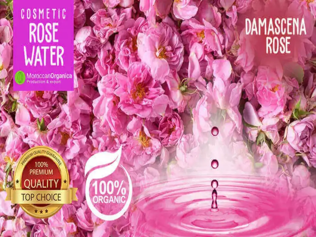 Pure Natural Organic Damascena Rose Water
