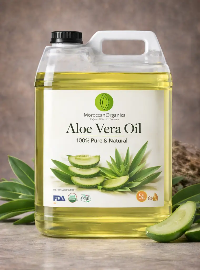 Aloe Vera Oil 5L – 1.32 Gallon | 100% Pure thumbnail 2
